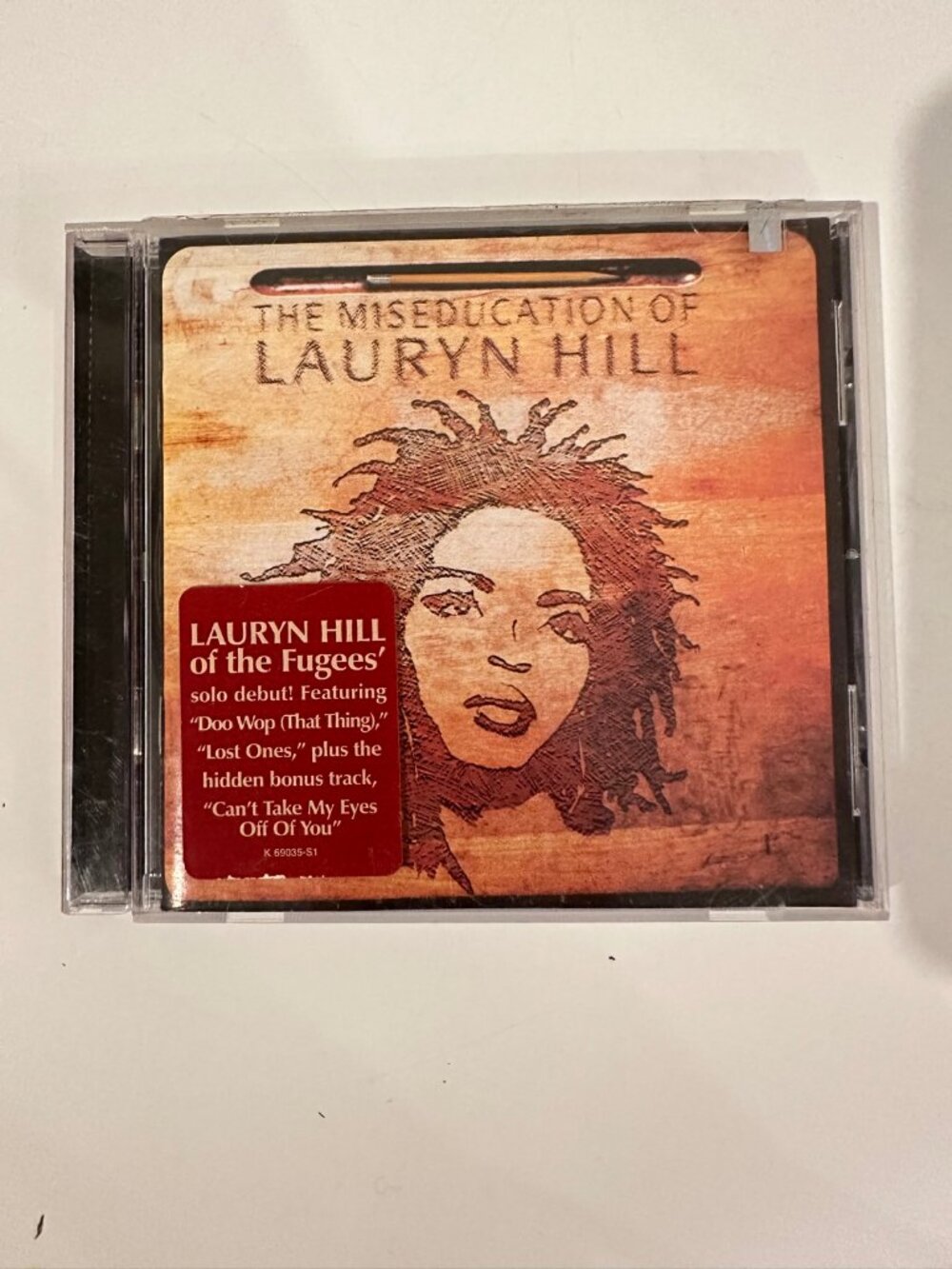 Lauryn Hill The Miseducation of Lauryn Hill CD 1998 Ruffhouse Doo Wop Ex-Factor